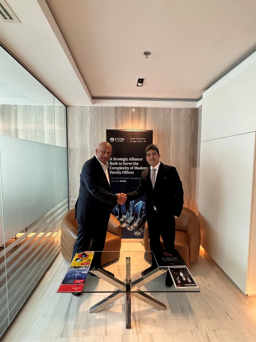 Eton Solutions Announces Strategic Partnership with Asas Capital to Launch 'Family Office as a Service' in the Middle East