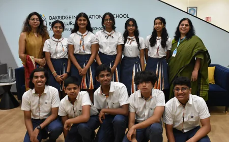 Oakridge Grade 10 Students Achieve outstanding MYP Results