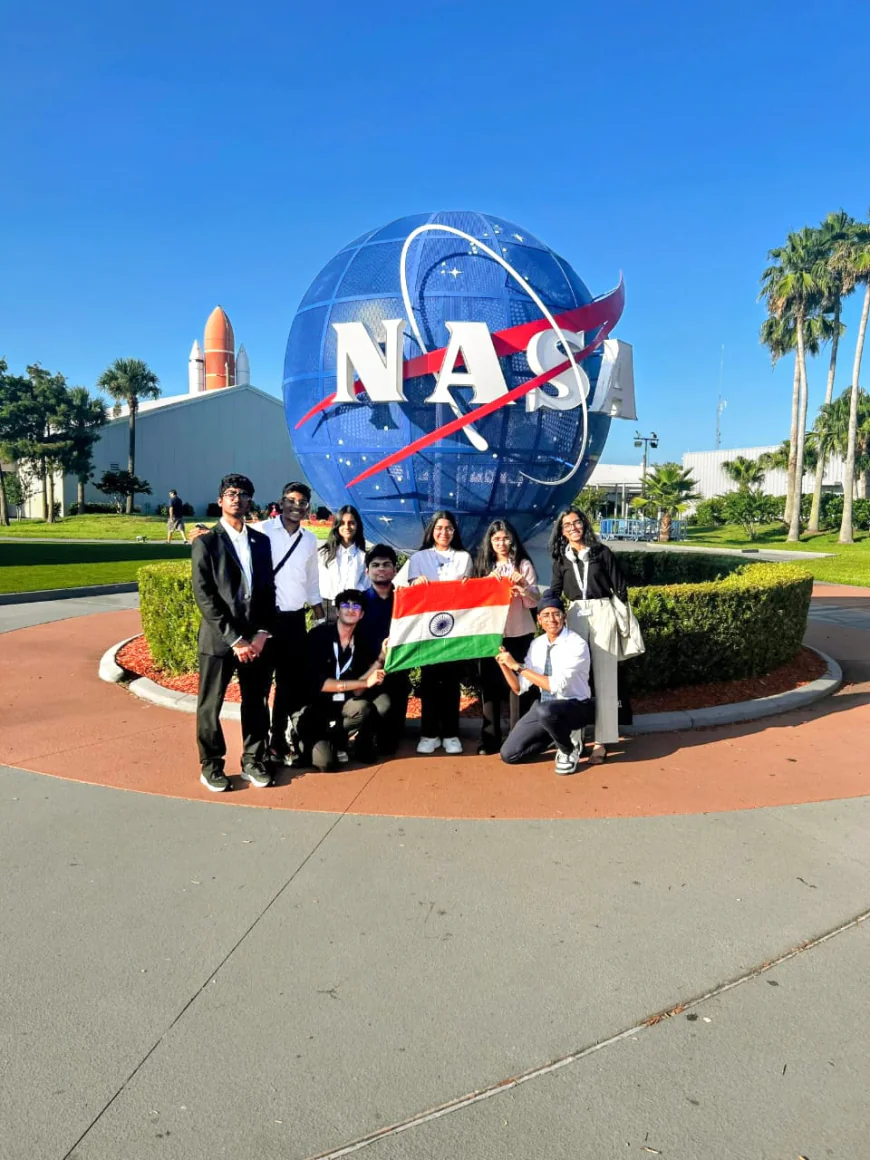 Students from Amity Group of Schools Represent India at NASA's Kennedy Space Centre for Global Space Design Challenge