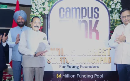 Union Minister Dr Jitendra Singh Launches Chandigarh University's 'Campus Tank', India's Largest University StartupÂ Launchpad