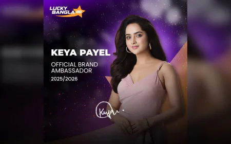 LuckyBanglaSports88 Taps into Star Power with Keya Payel as Brand Ambassador