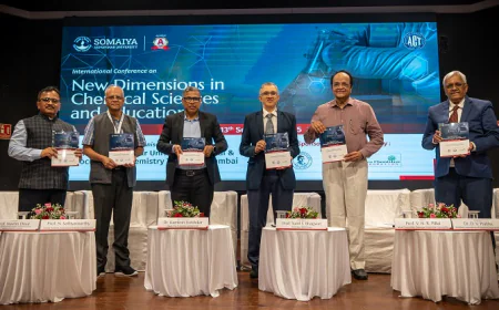 Somaiya Vidyavihar University Hosts Global Leaders at International Conference on "New Dimensions in Chemical Sciences & Education"