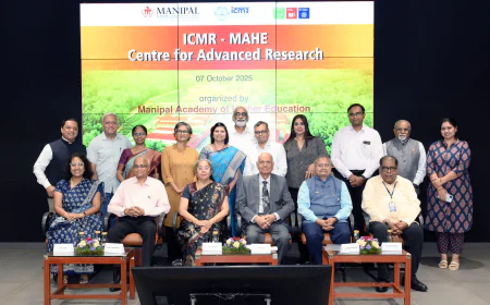 MAHE Establishes ICMR-MAHE Centre for Advanced Research with Rs. 12.84 Crore ICMR Grant