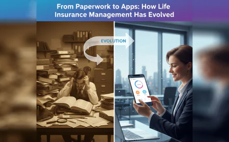 From Paperwork to Apps: How Life Insurance Management Has Evolved