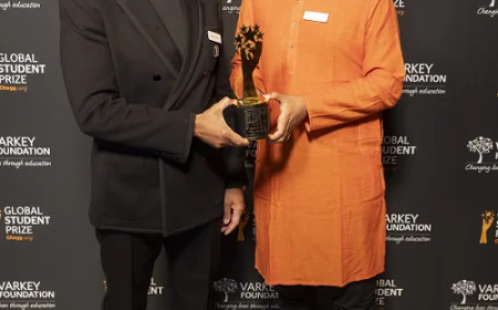 Bihari Winner of USD 100,000 Global Student Prize Returns Home, Calls for an "Entrepreneurship Revolution" to Empower India's Underserved Youth