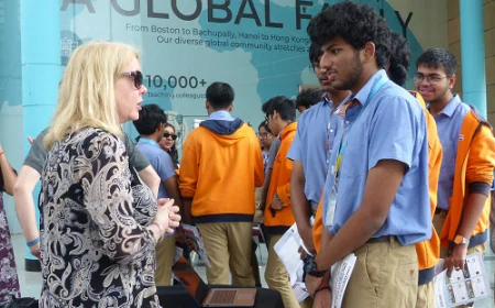Oakridge Bachupally Welcomes Top US Universities for Student Engagement Fair