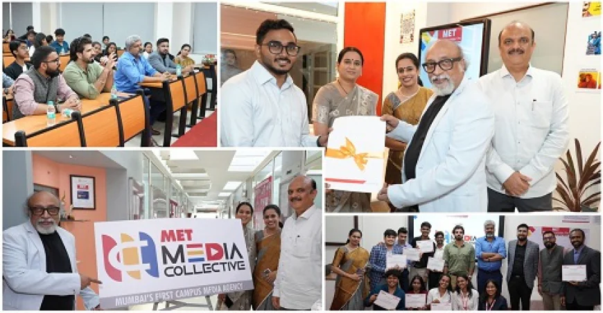 History Made: Mumbai's 1st Campus Media Agency at MET IMM