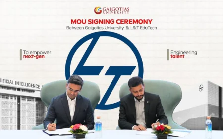 Galgotias University Partners with L&T EduTech to Strengthen Industry-Academia Collaboration in Engineering Education