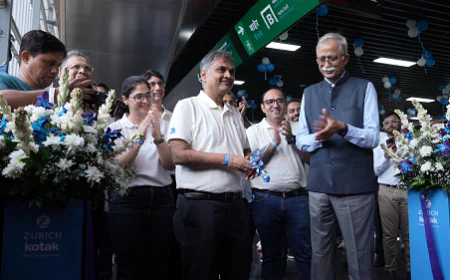 Goregaon East Station on Mumbai Metro Line 7 is Now Zurich Kotak Goregaon East