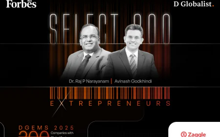 Zaggle Recognised Among the Top 10 Companies in Forbes India DGEMS 2025