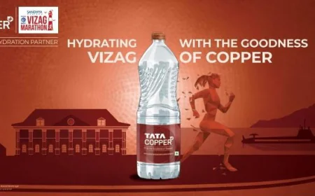Tata Copper+ Powers Vizag Marathon 2025 as Official Hydration Partner