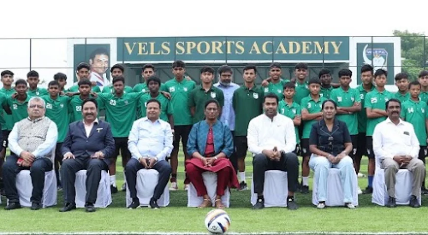 Vels Launches Rs 25 Crore Football Academy and Swimming School in Chennai, Inaugurated by P. T. Usha