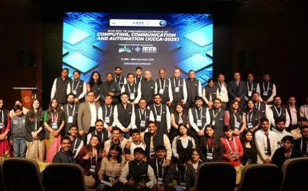 Galgotias University Hosts IEEE ICCCA 2025 Along With WIE-HackEarth & I'CEO Innovation Events, Strengthening Global Research and Technology Leadership