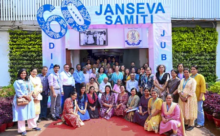 Janseva Samiti Marks 60 Years of Existence with Grand Celebrations at Shri M. D. Shah Mahila College of Arts & Commerce