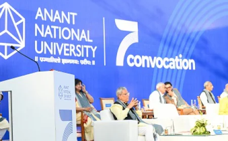 "You Will Be the Builders of a Sustainable and Inclusive India", Said the Provost of Anant National University During His Convocation Address