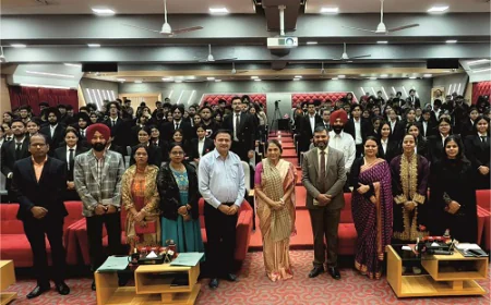 Chitkara Law School Marks Constitution Week 2025 with Insightful Events and Keynote by Justice Gyan Sudha Misra