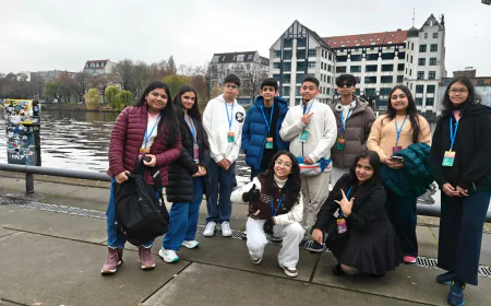 Ramagya School Students Participate in Global Education Exchange Programme in Berlin