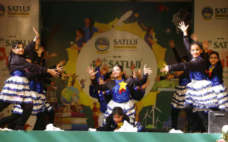 Two-Day 49th Annual Extravaganza at Satluj Public School, Sector 4, Panchkula