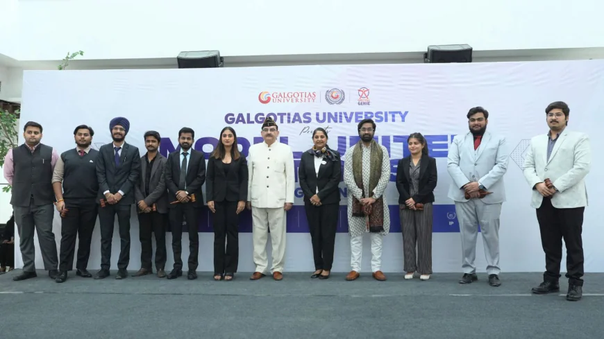Galgotias University Commences its First 'Model United Nations', Setting a New Benchmark for Student Diplomacy