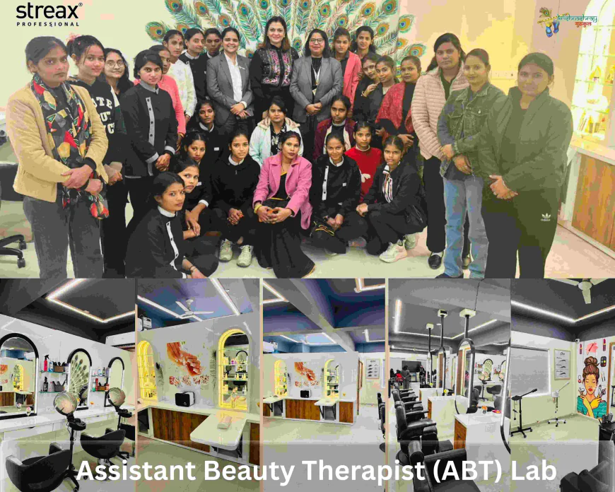 Streax Professional Strengthens Skill Development in Beauty & Wellness Through Knowledge Partnership with Krishnashray Gurukul