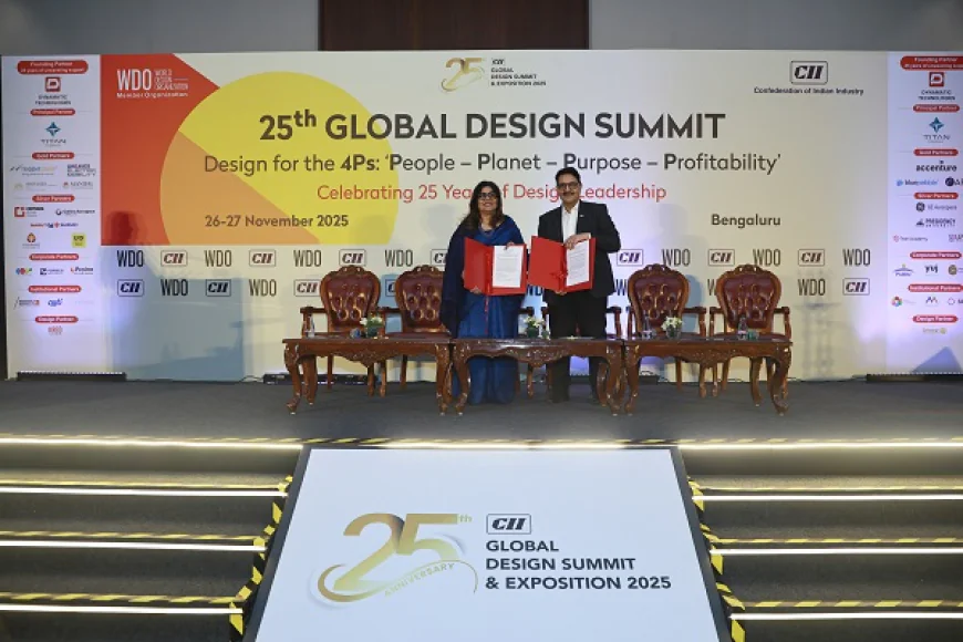 ARCH College of Design & Business, Jaipur at the 25th Global CII Design Summit & Exposition 2025, Bengaluru