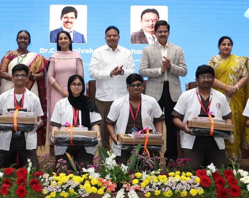 VELS Medical College Inducts 250 Students at White Coat Ceremony for MBBS 2025-26 Batch