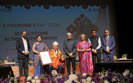 Founder's Day Celebrations Held at REVA University