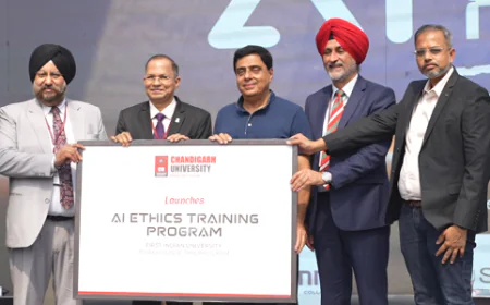India's first AI Fest Concludes at Chandigarh University; Launches AI Ethics Training Program with Target to Train 1.5 Lakh Youth by 2030