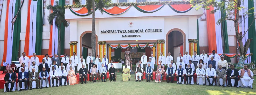 President of India Visits Manipal Tata Medical College, Jamshedpur