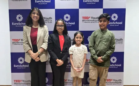 EuroSchool Kharadi Hosts TEDxYouth 2026, Spotlighting Young Changemakers