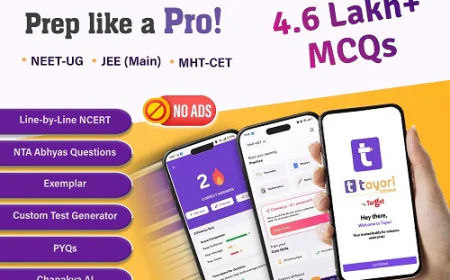 Tayari Entrance App by Target Learning Ventures, Now Launched for NEET, JEE, and MHT-CET Aspirants, Helps them Prep like a Pro