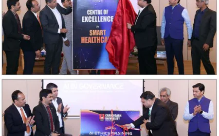Chandigarh University, Uttar Pradesh Launches Centre of Excellence in Smart Healthcare to strengthen UP State Vision in AI