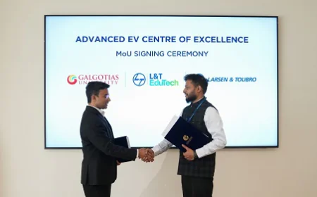 L&T EduTech and Galgotias University Launch First-of-its-Kind Advanced EV Centre of Excellence in India to Prepare Students for the EV Future