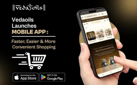 VedaOils Launches New Mobile App: Faster, Easier & More Convenient Shopping