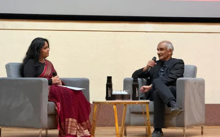 Mahindra University Hosts Globally Acclaimed Author Pico Iyer on His First Visit to an Indian University