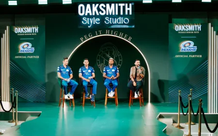 Oaksmith Packaged Drinking Water Brings a New Style Lens to Cricket with Mumbai Indians