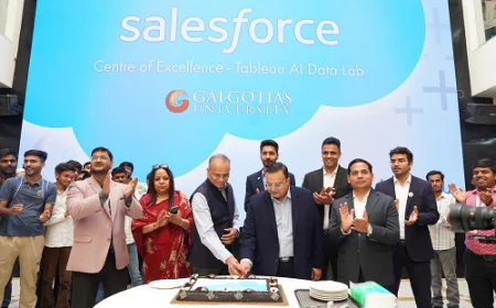 Salesforce and Galgotias University Launch Centre of Excellence – Tableau AI Data Lab to Build Industry Ready Data Talent