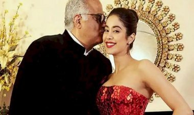 Janhvi Kapoor Will Be Seen Sharing The Screen With Papa For The First Time, Boney Kapoor Will Be Seen Acting