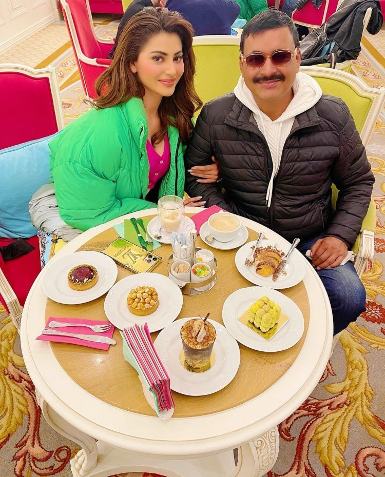 Urvashi Rautela Shares A Heartfelt Note For Father This Fathers Day- Check Out Teh Adroble Picture now