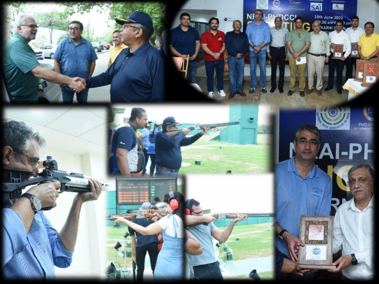 National Rifle Association of India and PHDCCI Organised “NRAI-PHDCCI Shooting Tournament 2022” in New Delhi
