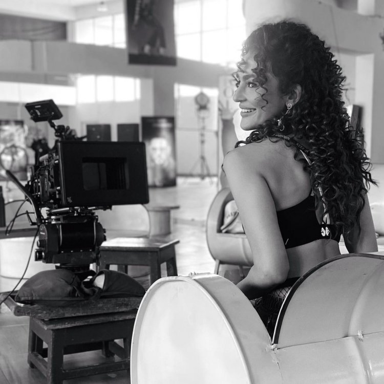 Seerat Kapoor Captured In A Glimpse From Her Sets Of Dil Raju; Shares An Adorable BTS Still