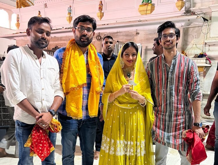 Titu Ambani cast visited at Khatu Syam and Salassar Hanuman