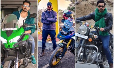 Celebs share their travel adventures on two-wheelers