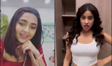 Janhvi Kapoor Made A Funny Reel On The Dialogue Of 'Naagin 6', Now Tejasswi Prakash Gave Such A Reaction