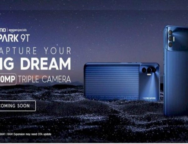 Tecno Spark 9T Will Come To India Soon, Smartphone Is Listed On Amazon Before Launch