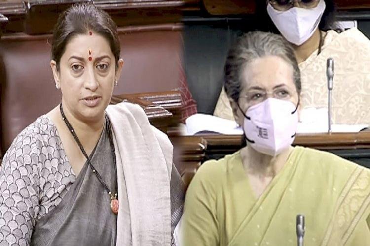 Sonia Gandhi Was Furious Since Morning, Smriti Irani's Speech Provoked Her Further!