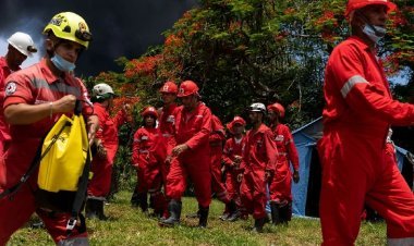 Fire broke out at an oil depot in the Cuban city of Matanzas