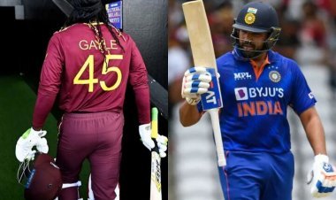 Rohit hit 477 sixes in international cricket, Universe Boss Gayle No. 1 with 553 sixes