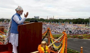 PM Modi Spoke For 83 Minutes From The Ramparts Of Red Fort, 2016's Speech Was The Longest
