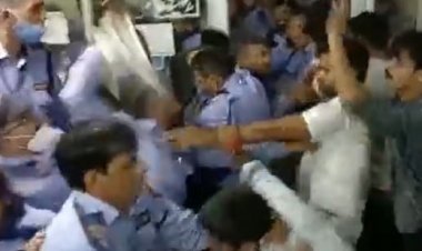 JNU students thrashed for seeking scholarship